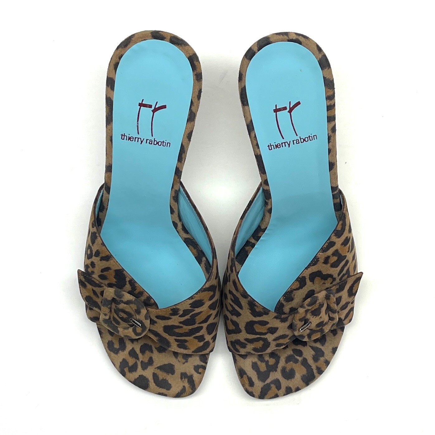 THIERRY RABOTIN Leopard Pattern Slip On Pump Heel… - image 15