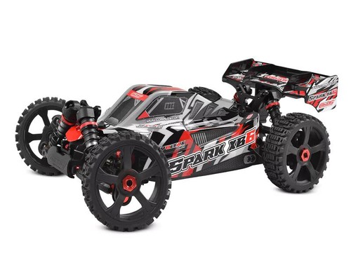 Team Corally - Spark XB-6 - Rtr - Rouge - 6S sans Brosse Puissance - N°Batterie