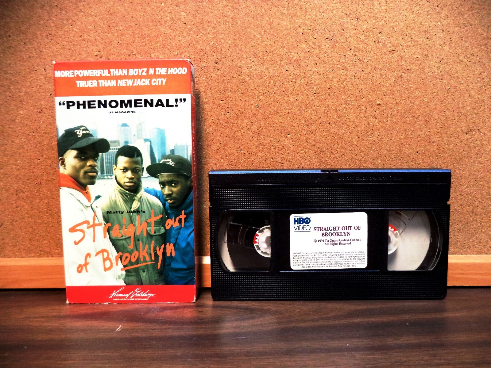 Straight Out Of Brooklyn (VHS 1991) T. Odom, Ann D. Sanders