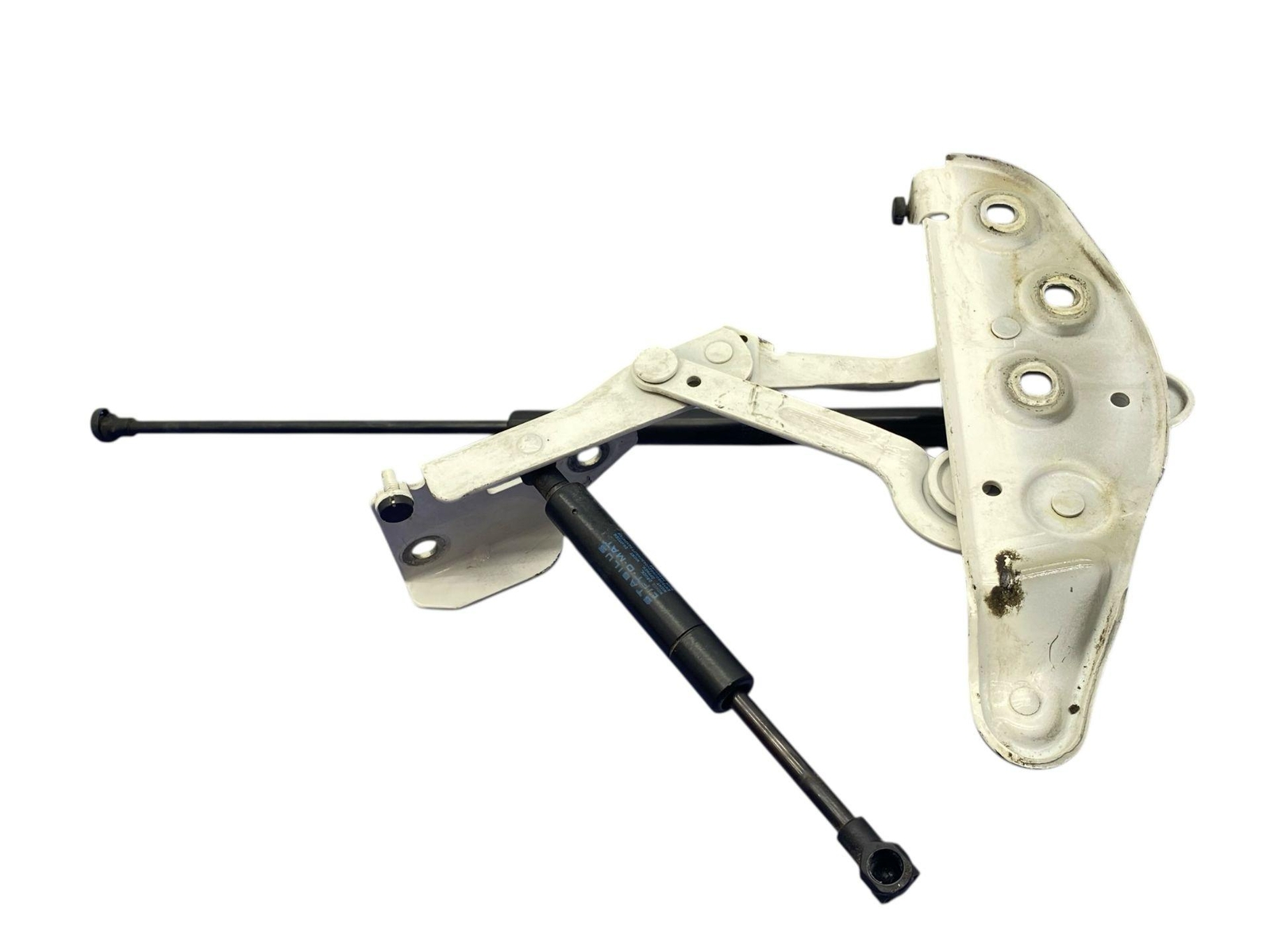 2006-2012 BENTLEY CONTINENTAL RH FRONT RIGHT & LEFT HOOD HINGE W/ STRUTS SET (2)