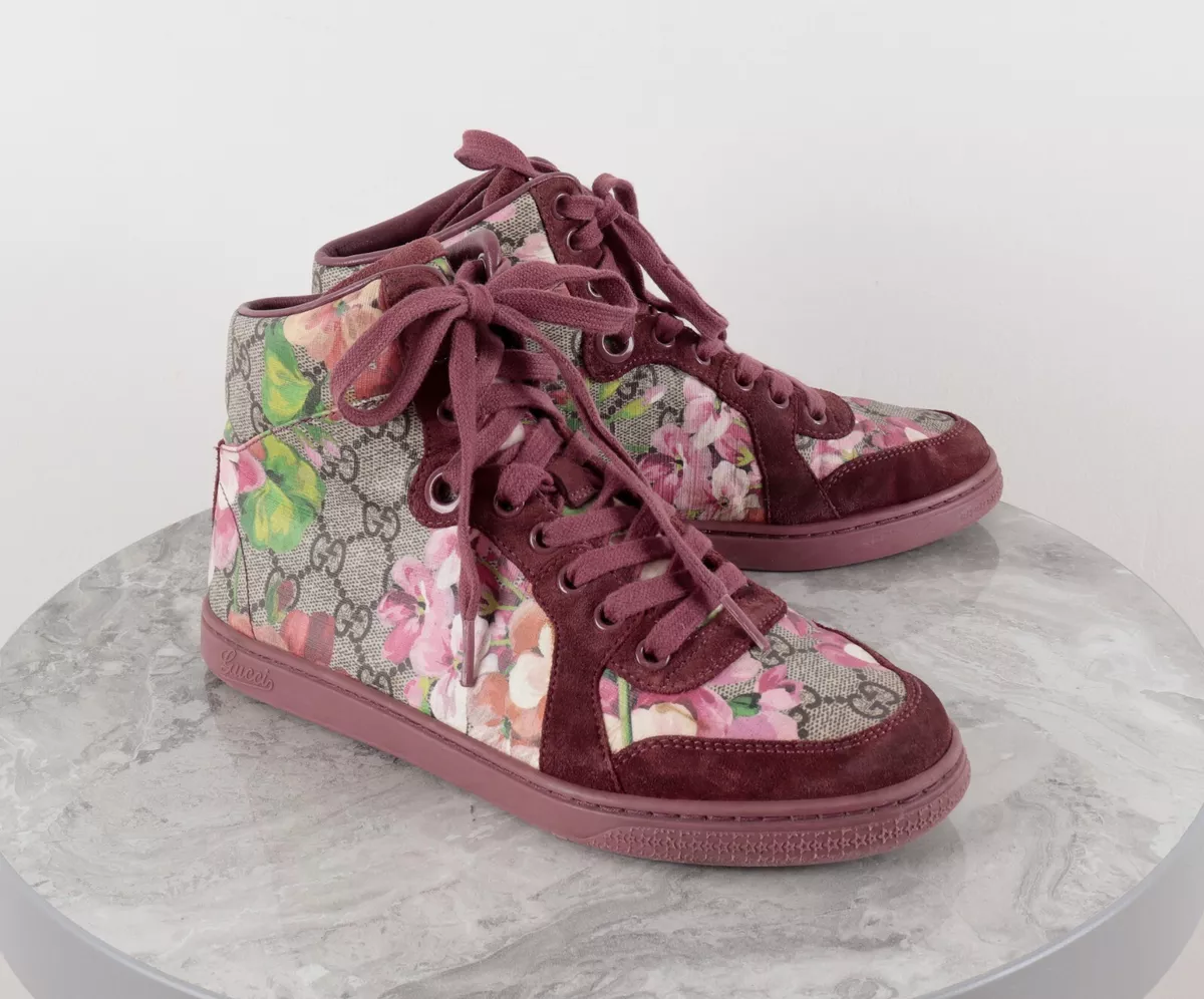 Gucci high clearance top womens sneakers