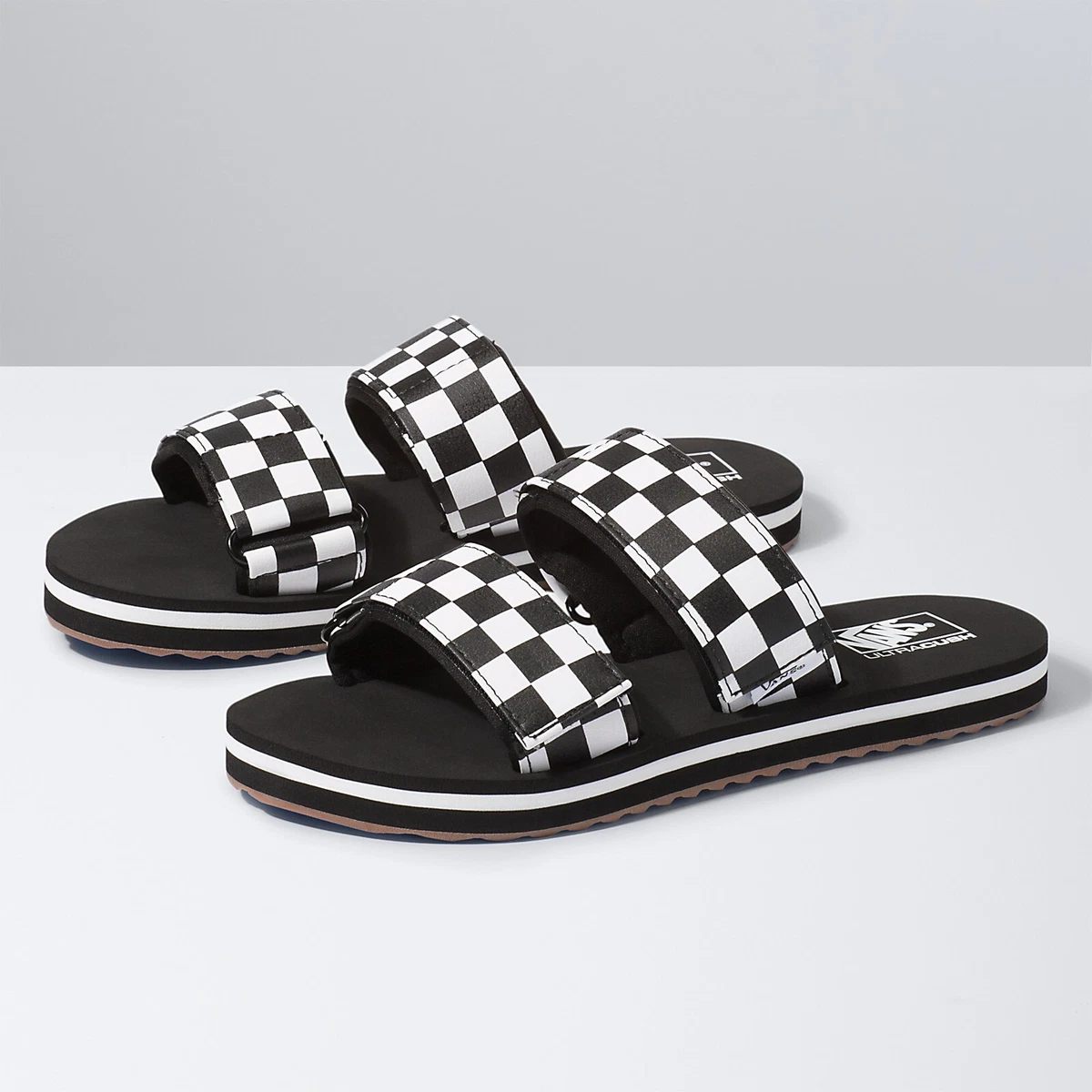 Cayucas slides store checkerboard