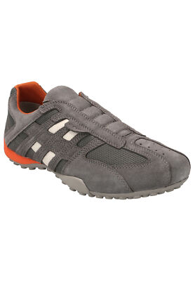 Geox U Snake L Herren Sneaker U4207L grau