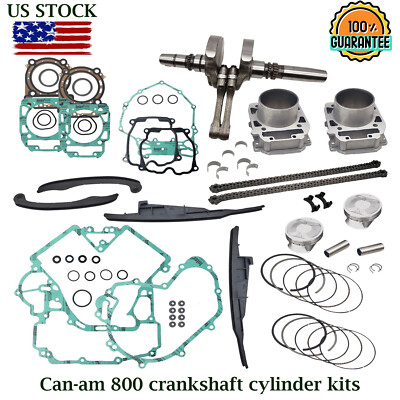 US For ODES 800 Dominator D4 X2 X4 Cylinder Crankshaft Bearing Tension Plate Kit