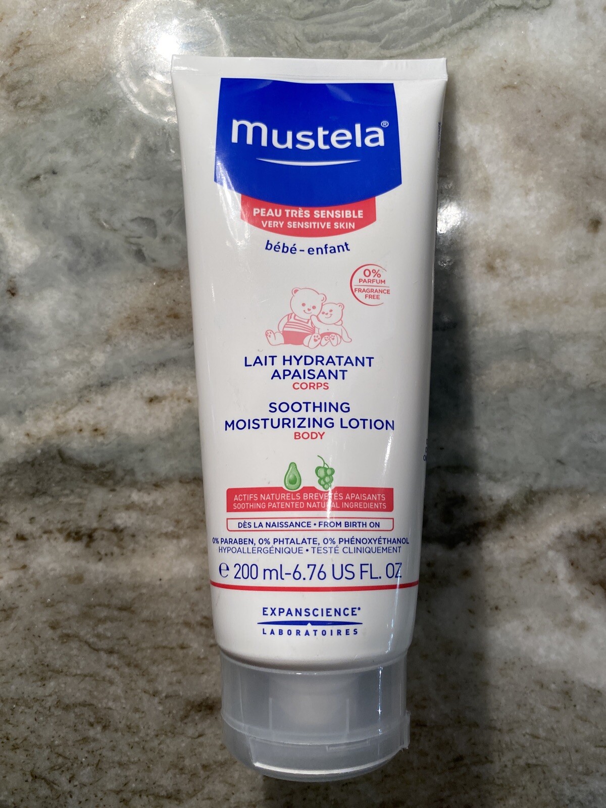 mustela soothing moisturizing lotion