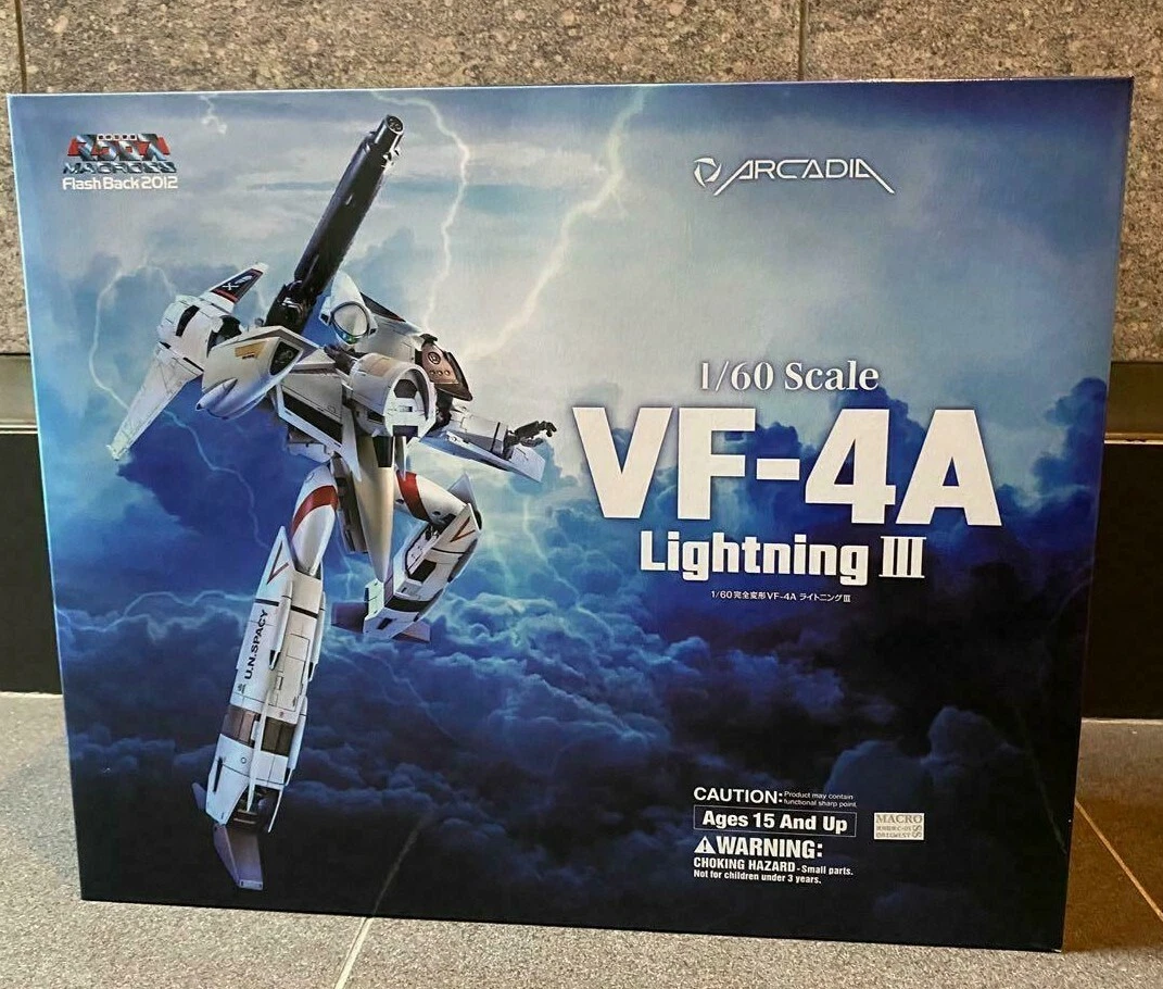 Arcadia Macross FlashBack 2012 VF-4A Lightning III 1/60 Action Figure Ichijo