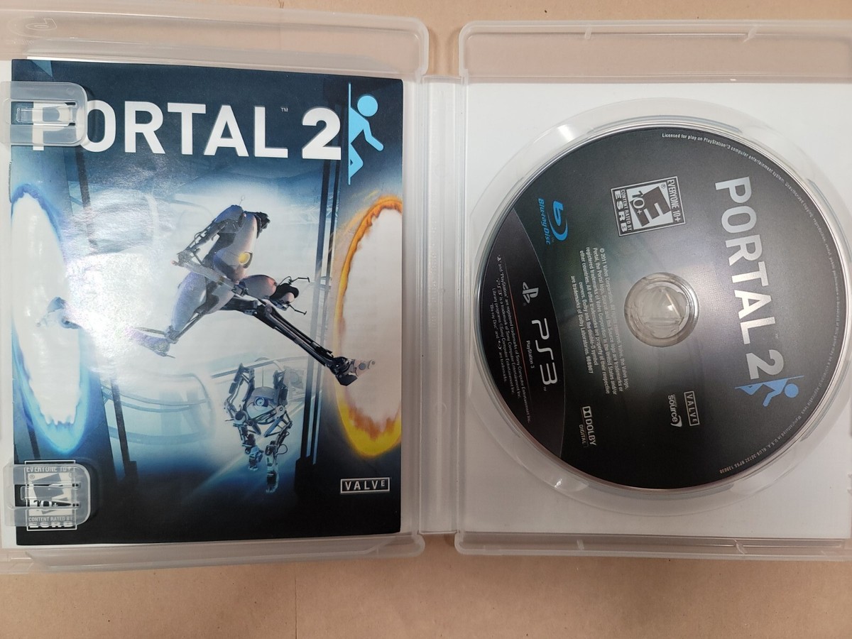 Portal 2 II Black Label Sony Playstation 3 PS3 LN Complete