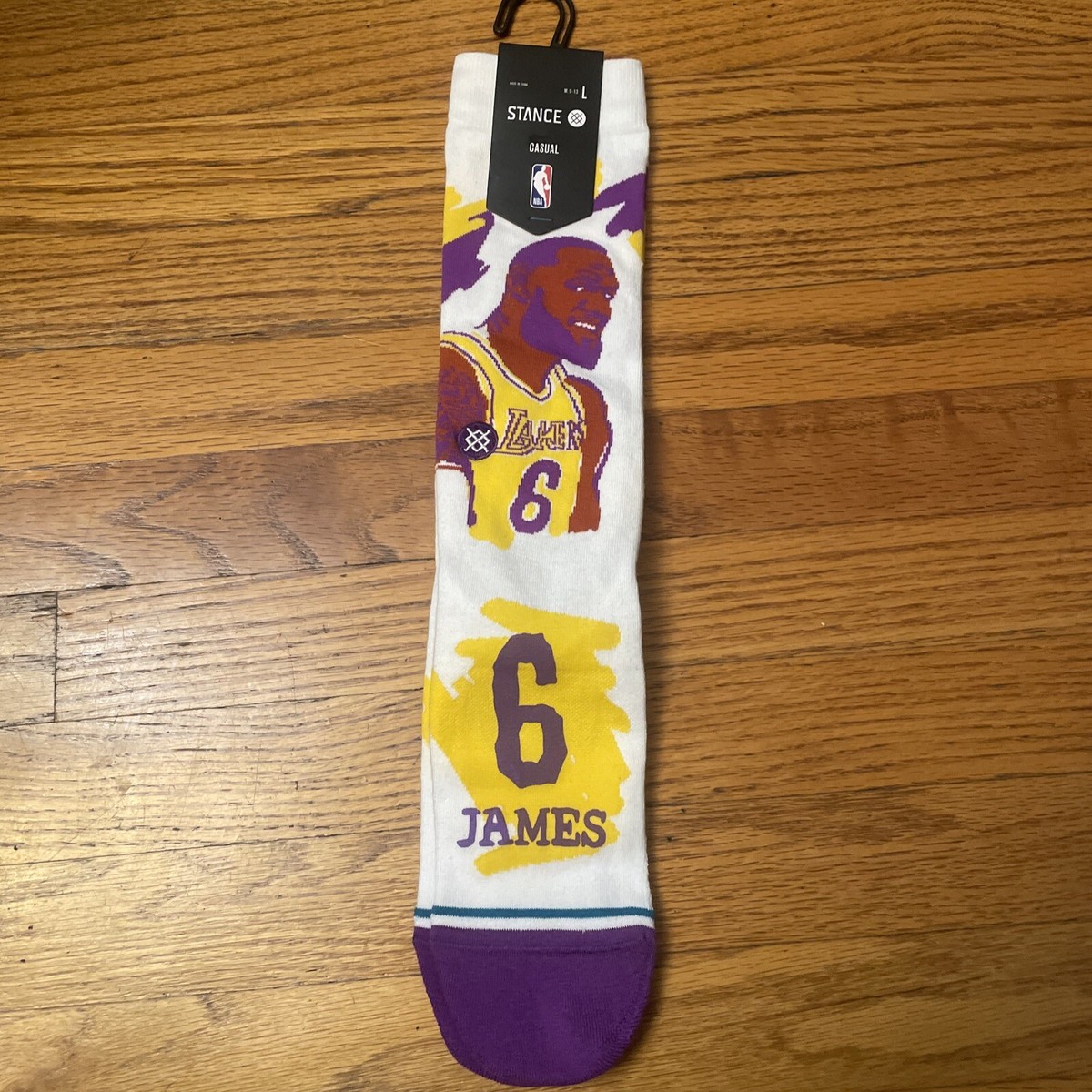 Stance Lebron Sox Men's Stance LeBron James Los Angeles Lakers