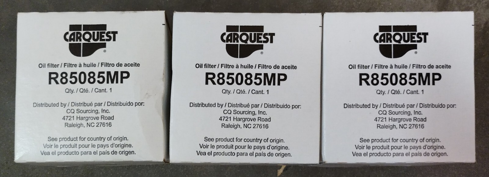 CARQUEST 85085 cross reference oil filters