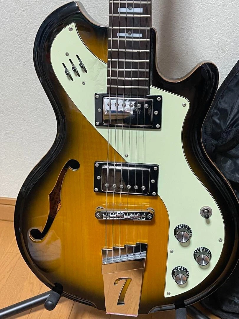 エレキギター Italia Guitars Mondial Standard 中古】 Italia Guitars イタリアギターズ Mondial Deluxe BLK