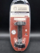 H&R  Integral Scope Mount 1-pc Base & Rings Black 72924 - Medium Black 