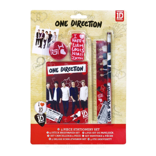 ONE DIRECTION stationery set NEW/OFFICIAL