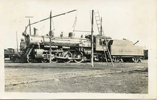 5H522 RPPC 1924 ACL ATLANTIC COAST LINE RAILROAD LOCO #453 JACKSONVILLE FL