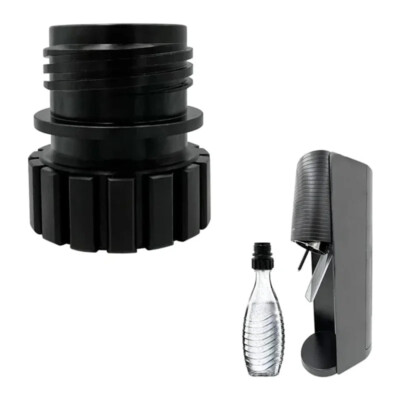 Wasserflaschen Adapter für Sodastream - Kristallglas bis Plastikflasche DE