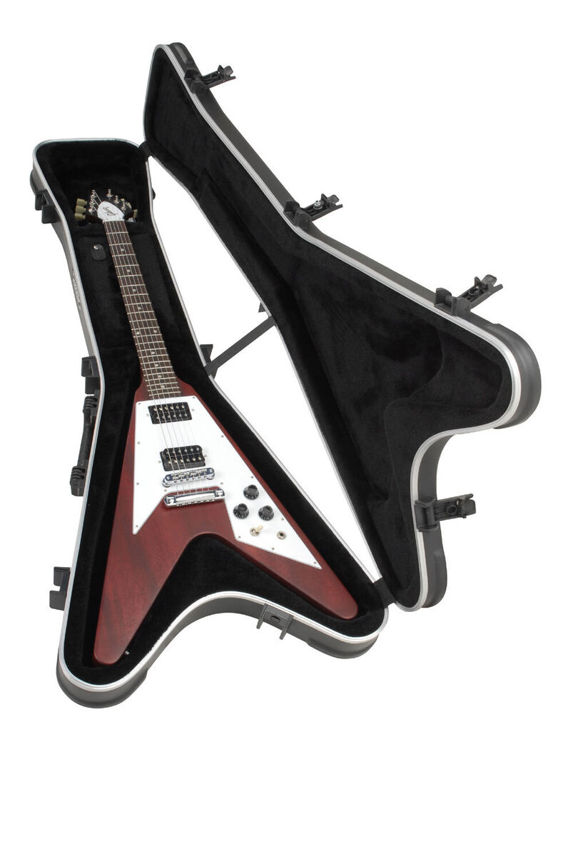 SKB CASES 1SKB-58 MOLDED HARDSHELL CASE FOR FLYING V STYLE