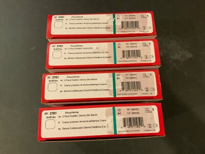 24 (4 Boxes of 5 + Box Of 4) Hollister 3761 Pouchkins Pediatric Skin Barrier