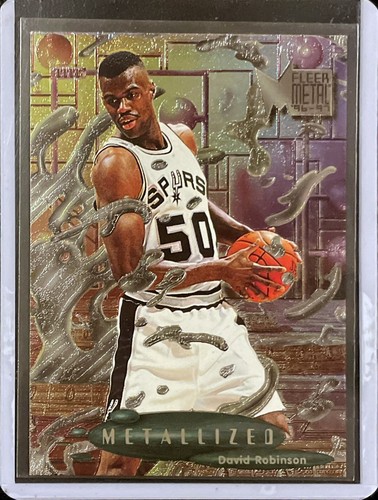David Robinson - 1996-97 Fleer Metal - Metallized #230