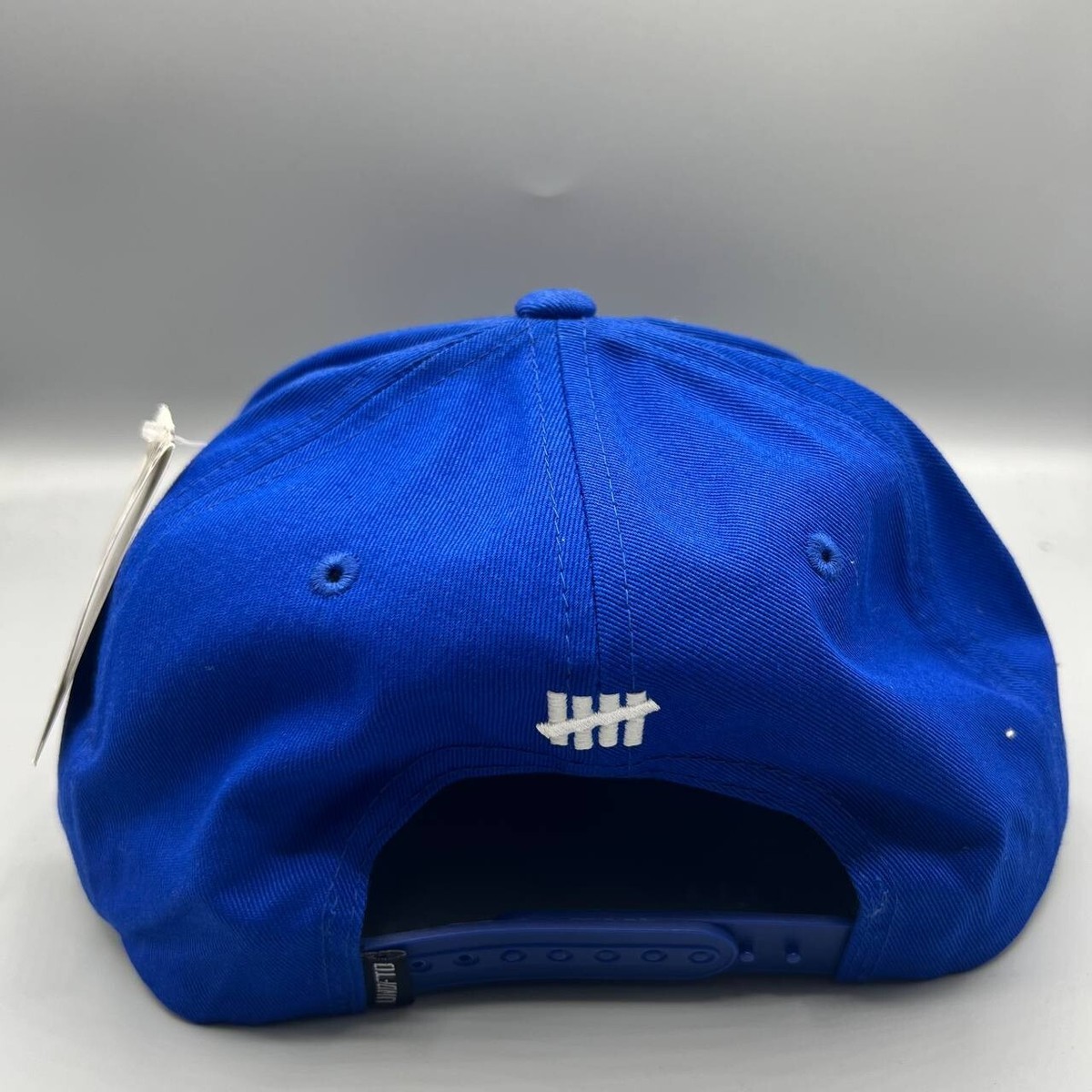 Undefeated Hat Men Blue Big Logo Snap Back Cap New | eBay