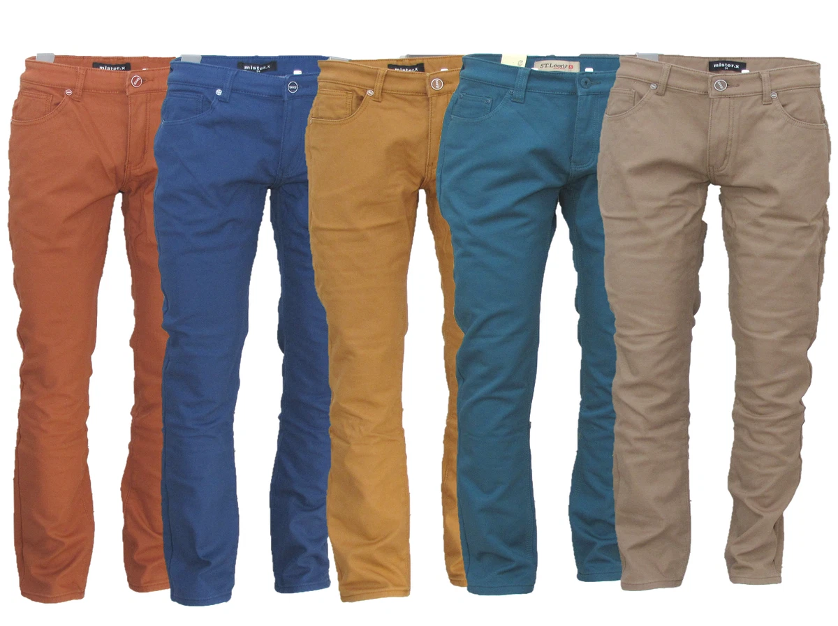 Thermojeans Herren Winter Gefüttert Jeans Straight Denim