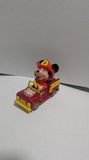 Vintage Diecast Toy WALT DISNEY PRODUCTIONS MICKEY MOUSE FIRE TRUCK PD-2