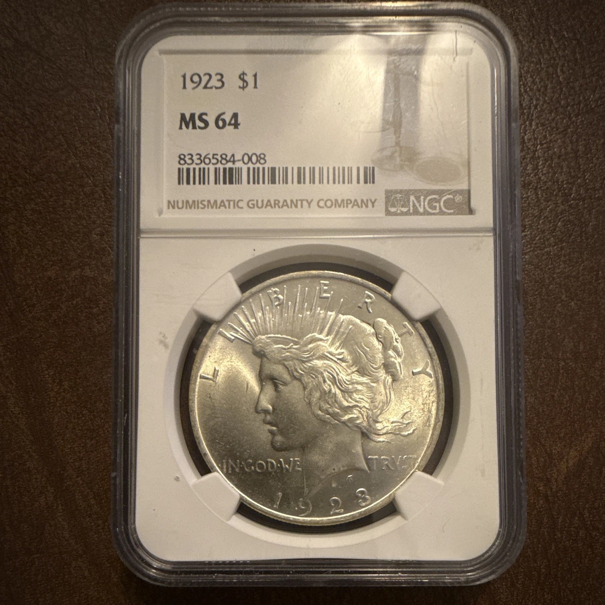 MS 64 Graded 1923 Year Peace Dollars (1921-1935) for sale | eBay