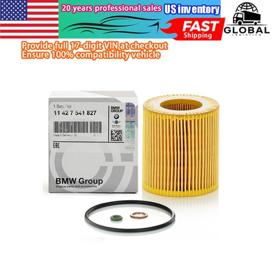 #ad Genuine Oil FIlter fit HU816x for BMW 07 17 1 3 5 6 7 X1 X3 X5 X6 Z4 11427541827 $2.90