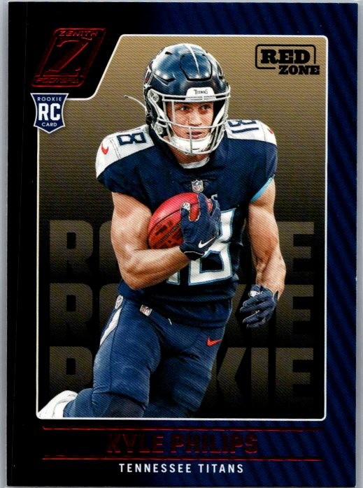 2022 Zenith #198 Kyle Philips Red Zone RC