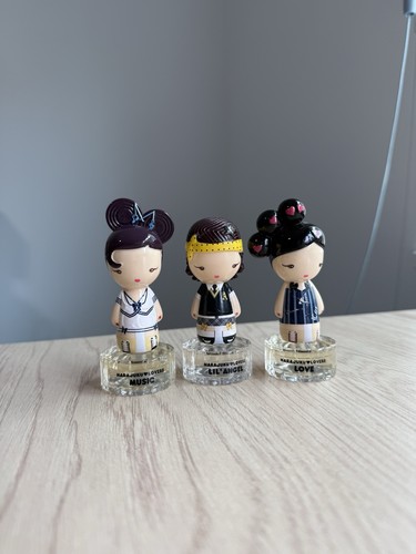 Set Of 3 Harajuku Lovers Eau De Toilette Travel Spray - 0.33 Oz Each - See Photo