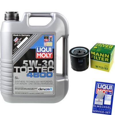 INSPEKTIONSKIT FILTER LIQUI MOLY ÖL 5L 5W-30 für Toyota Hilux VII Pick-up