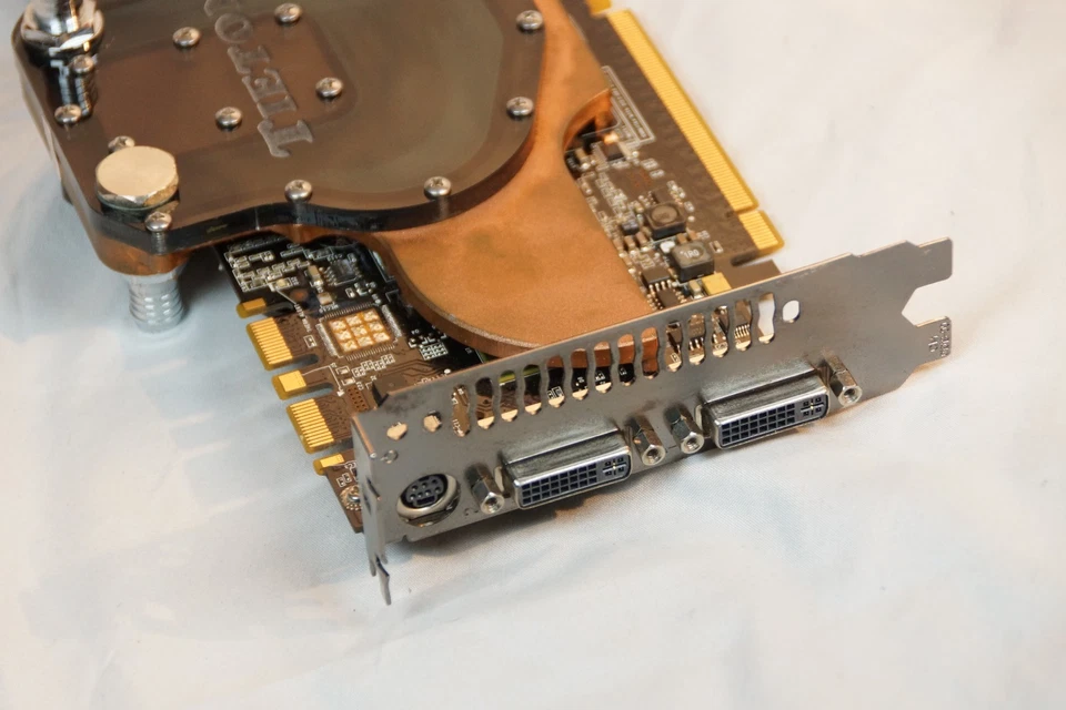 Rare Liquid Cooled Tieton nVidia GeForce GTX280 1gb Video Graphic Card Gaming PC - Image 4 of 4