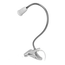 Desk Clip Clamp Lamp Holder LED E27 Light Socket Adjustable Neck Clip Lamp