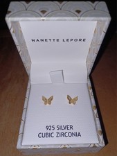 Ladies Nanette Lepore Butterfly Earrings 