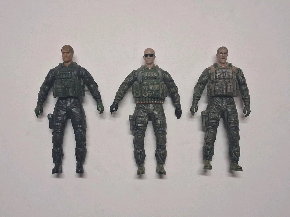 Blue Box Military & Adventure Elite Force Less Than 5 in Action