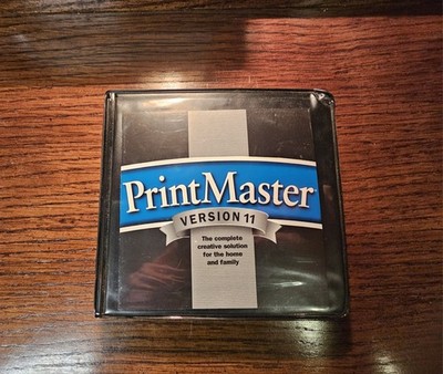 PrintMaster 11 DVD Set 8 Art CD's & Print Shop Deluxe