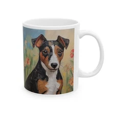 Teddy Roosevelt Terrier Ceramic Mug