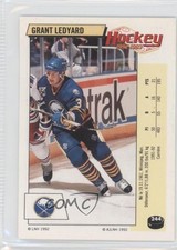 1992-93 Panini Album Stickers French Grant Ledyard #244 1u2