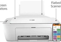 HP DeskJet 2810e All in One Colour Wireless Inkjet Printer Print Scan Copy White