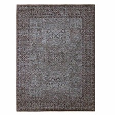 9' x 12'2" Red Mamluk Design 14th Century Influence Hand Knotted Wool Rug R76550