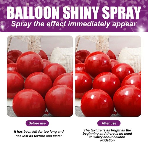 Globo Brillo Iluminador Spray Globo Alto Brillo Spray para Globos de Látex 30 ml - Imagen 12 de 12