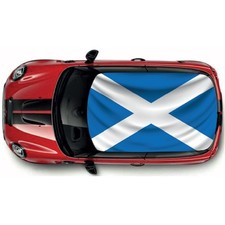 Printed SCOTLAND Roof wrap for Mini or any car Air Release Vinyl CRW033