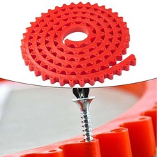 Striscia profilatrice flessibile per lavorazione legno con design a ingranaggi p