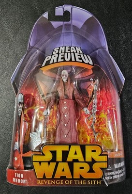 Star Wars Revenge of The Sith ROTS Sneak Preview #2 Tion Medon Figure New MOC
