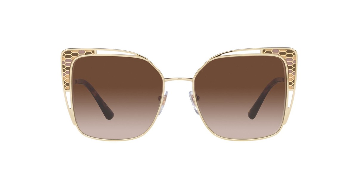 Bvlgari Sunglasses Pale Gold Brown Gradient 55-17-140 | eBay display picture 1