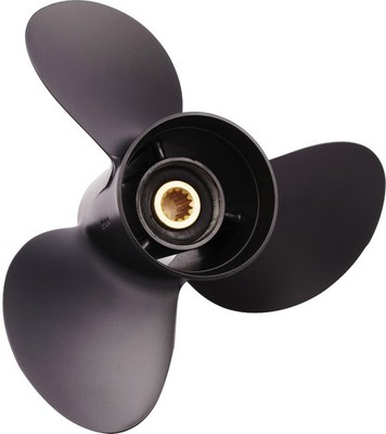 AMITA3 (D) Alum 13.3 X 17 Pitch Propeller for Suzuki 60-140 HP Outboards