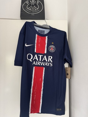 Maillot Collector PSG Domicile Champions League 2024/2025 Rose Taille M - Vêtements