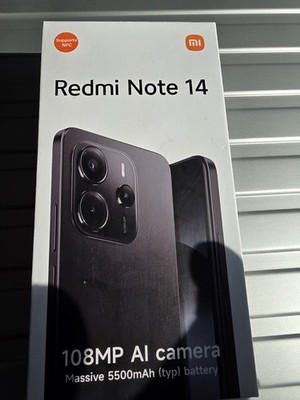 Xiaomi Redmi Note 14 5G - 8GB+256GB,108MP AI Kamera,120Hz, (NOT WORKING) READ AD