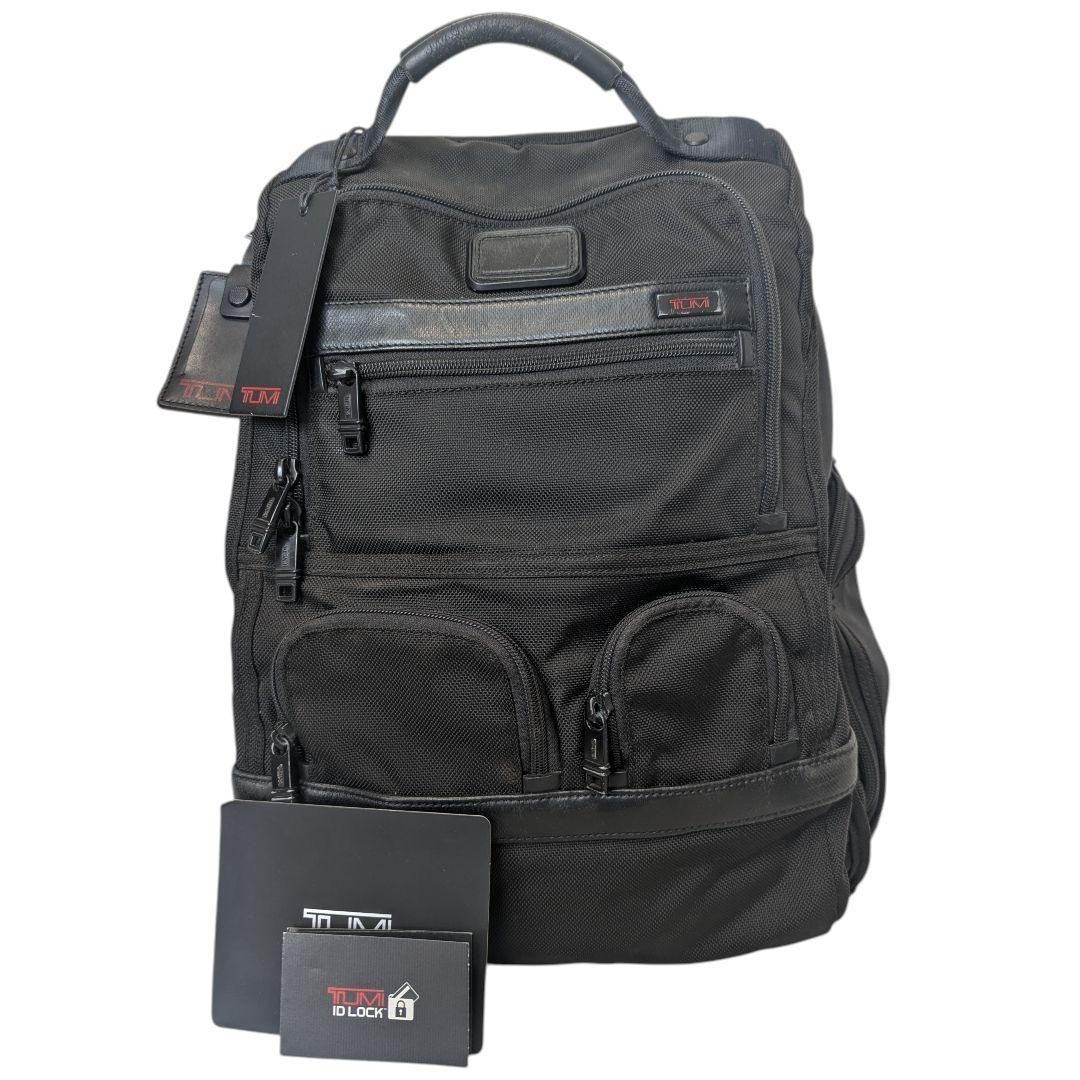 Tumi ALPHA2 Busniess Bag Backpack Rucksack Black Nylon Bag 26173D2
