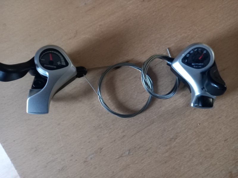 Shimano - Thumb Shift Gear Shifters - Lever friction 6 Speed SL-TX50-LN / 6R