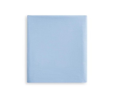 100% Cotton Percale Queen Fitted Sheet Deep Pocket Blue Linen Closet Cotton