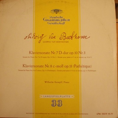 Ludwig Van Beethoven   Wilhelm Kempff - Klaviersonate Nr. 7